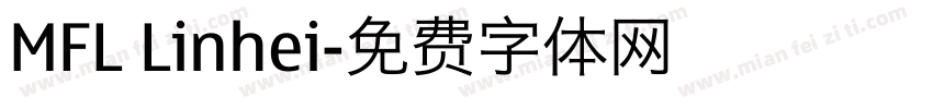 MFL Linhei字体转换